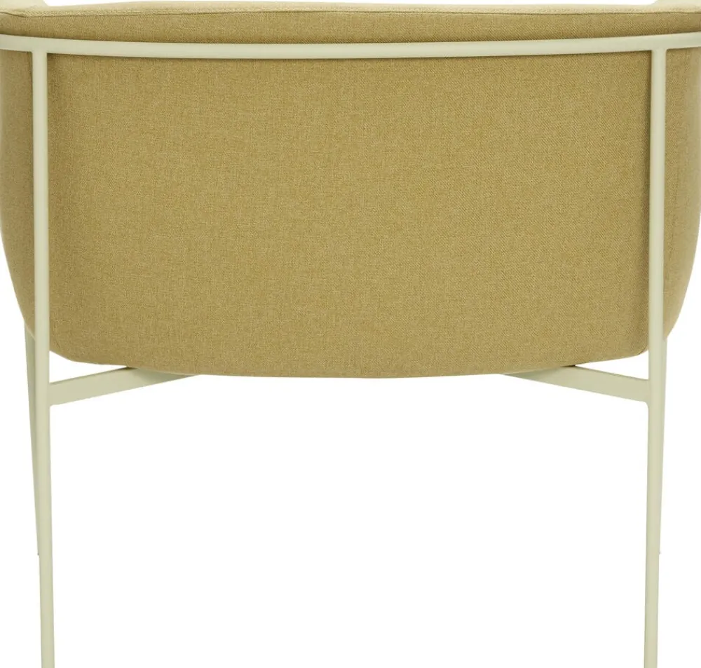 Hübsch Eyrie Lounge Chair Yellow Clearance