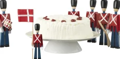 Kay Bojesen Fanebærer mini rød/blå/hvid