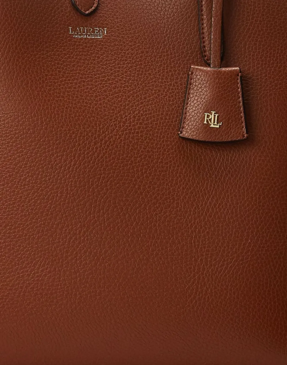 Faux-Leather Reversible Tote>Lauren Ralph Lauren Outlet