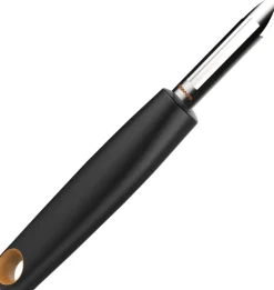 Fiskars FF skrællekniv, fast blad Hot