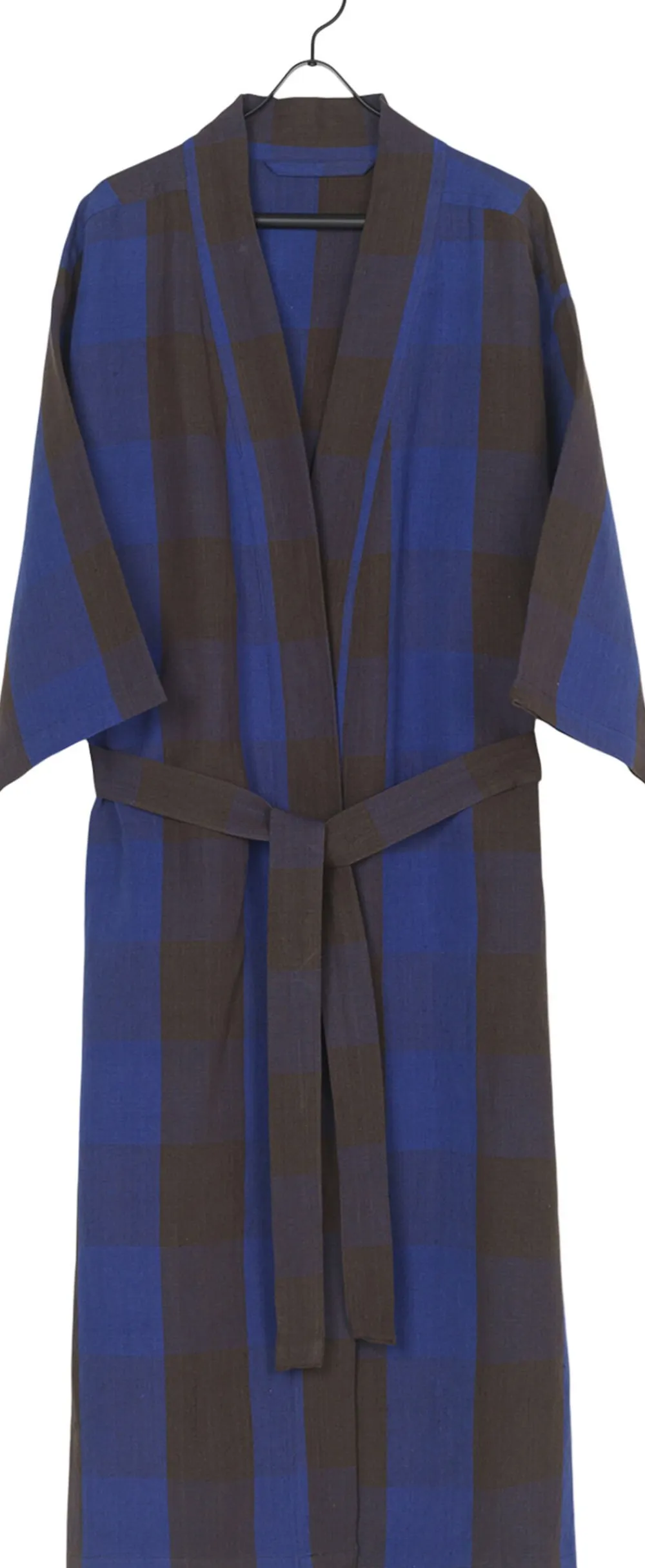 Ferm Living Field robe Chocolate/Bright Blue Online
