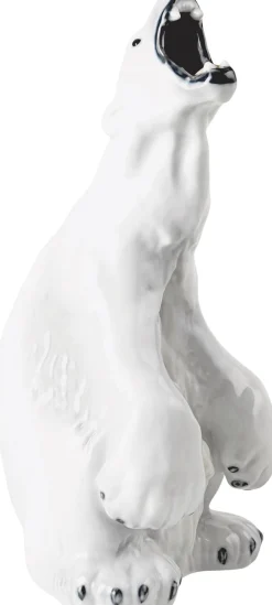 Royal Copenhagen Figurine Isbjørn, brølende 33,5 cm