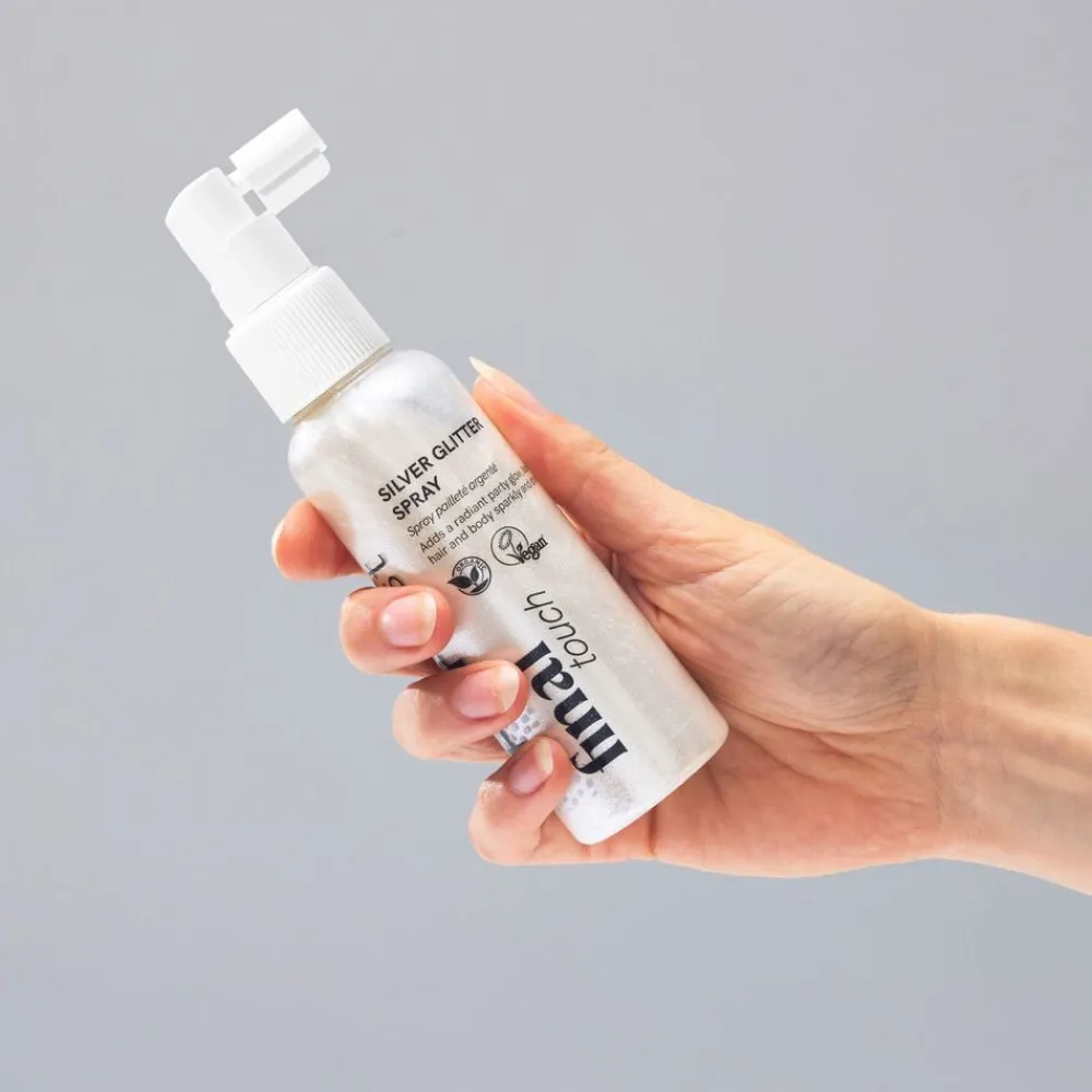 Final Touch™ Silver Glitter Spray>Hairlust Best