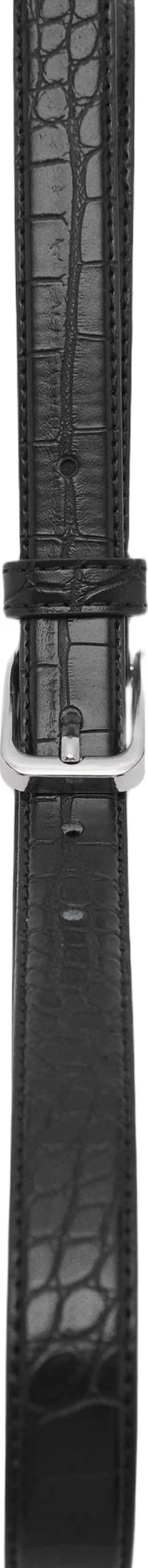 Dame MANGO Fine croco leather-effect belt