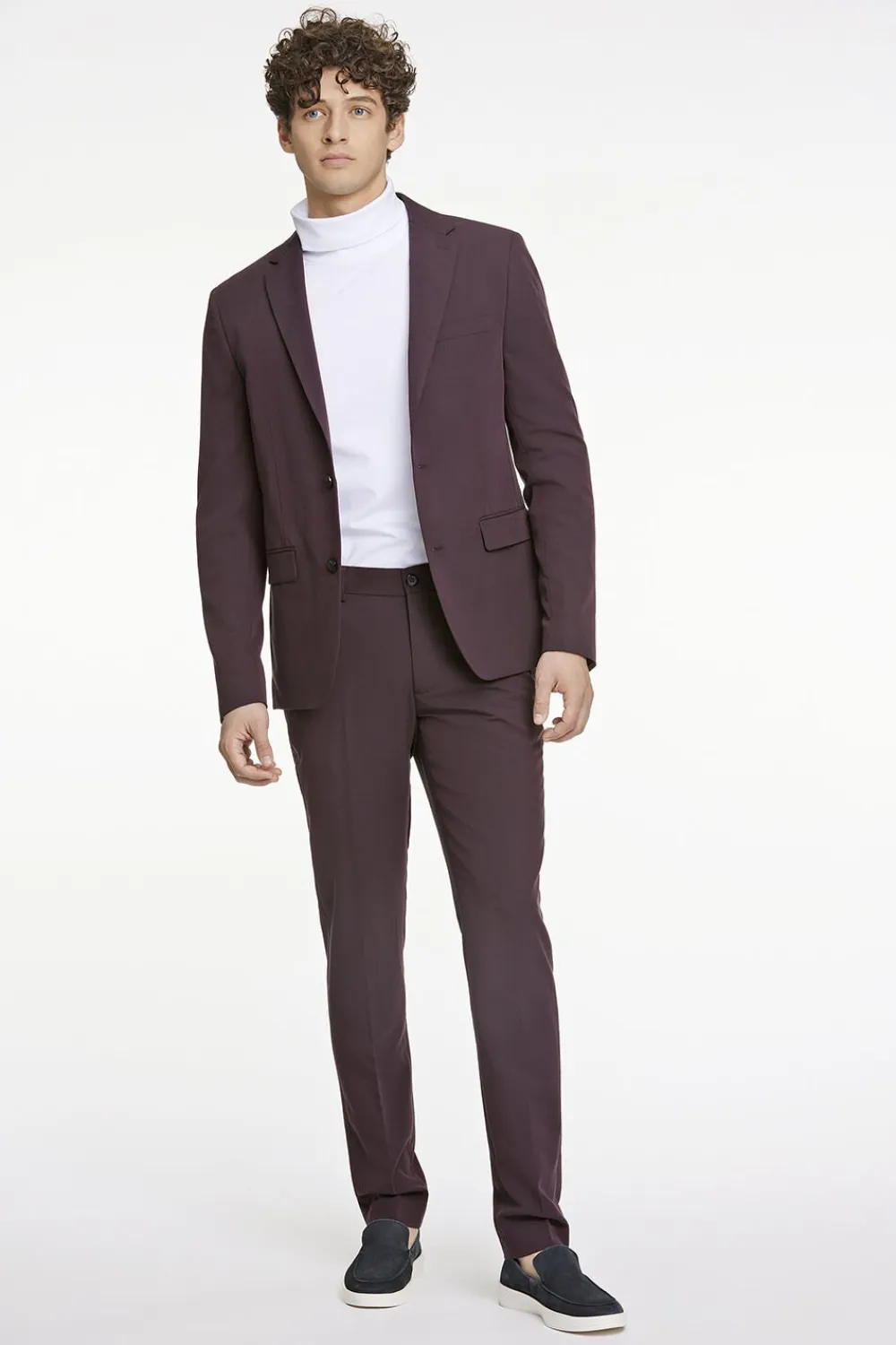 Fine twill stretch suit>Lindbergh Clearance