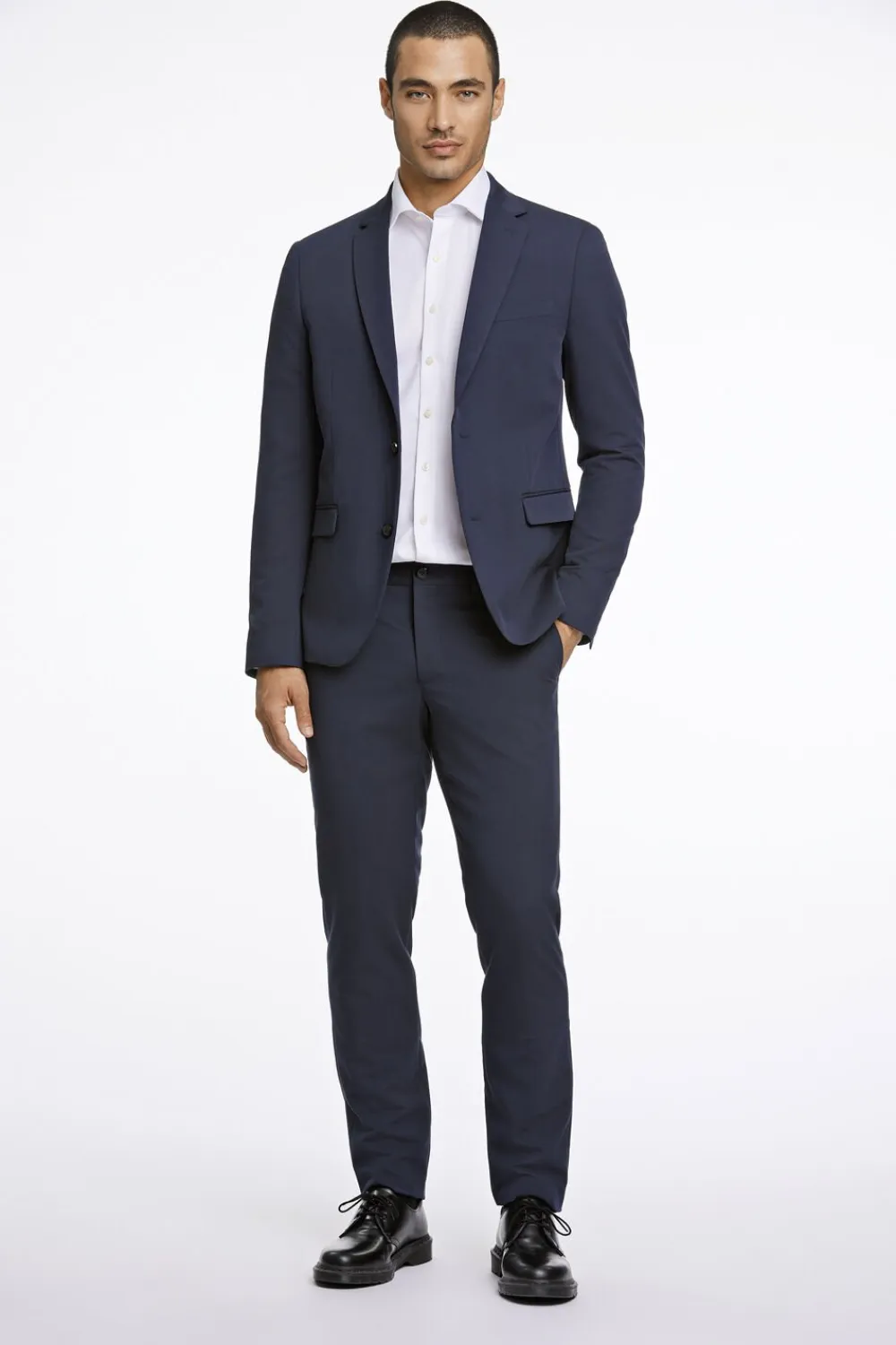 Fine twill stretch suit>Lindbergh New