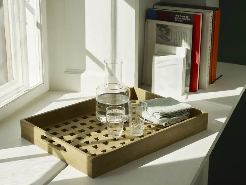 Fionia Tray 52x36 cm, Teak>Skagerak Clearance