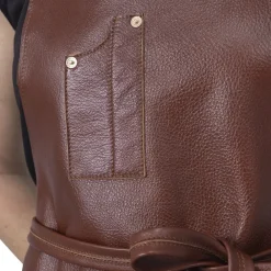 DutchDeluxes Five Pockets Apron, Slim Fit, Full Grain Leather Classic Bro