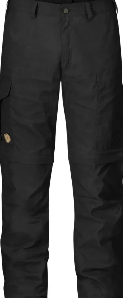 Fjällräven Karl Zip-Off Raw bukser, herre Grå Clearance