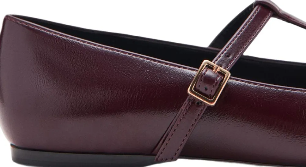 MANGO Flat strips shoes 78 Outlet
