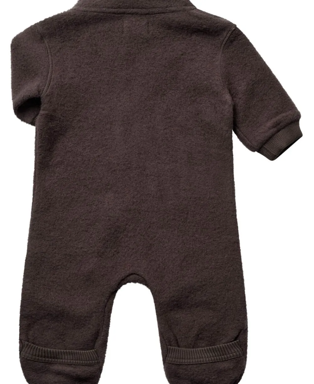 Magasin du Nord Collection Fleeca 1 køredragt - Uld mix Dark brown melange