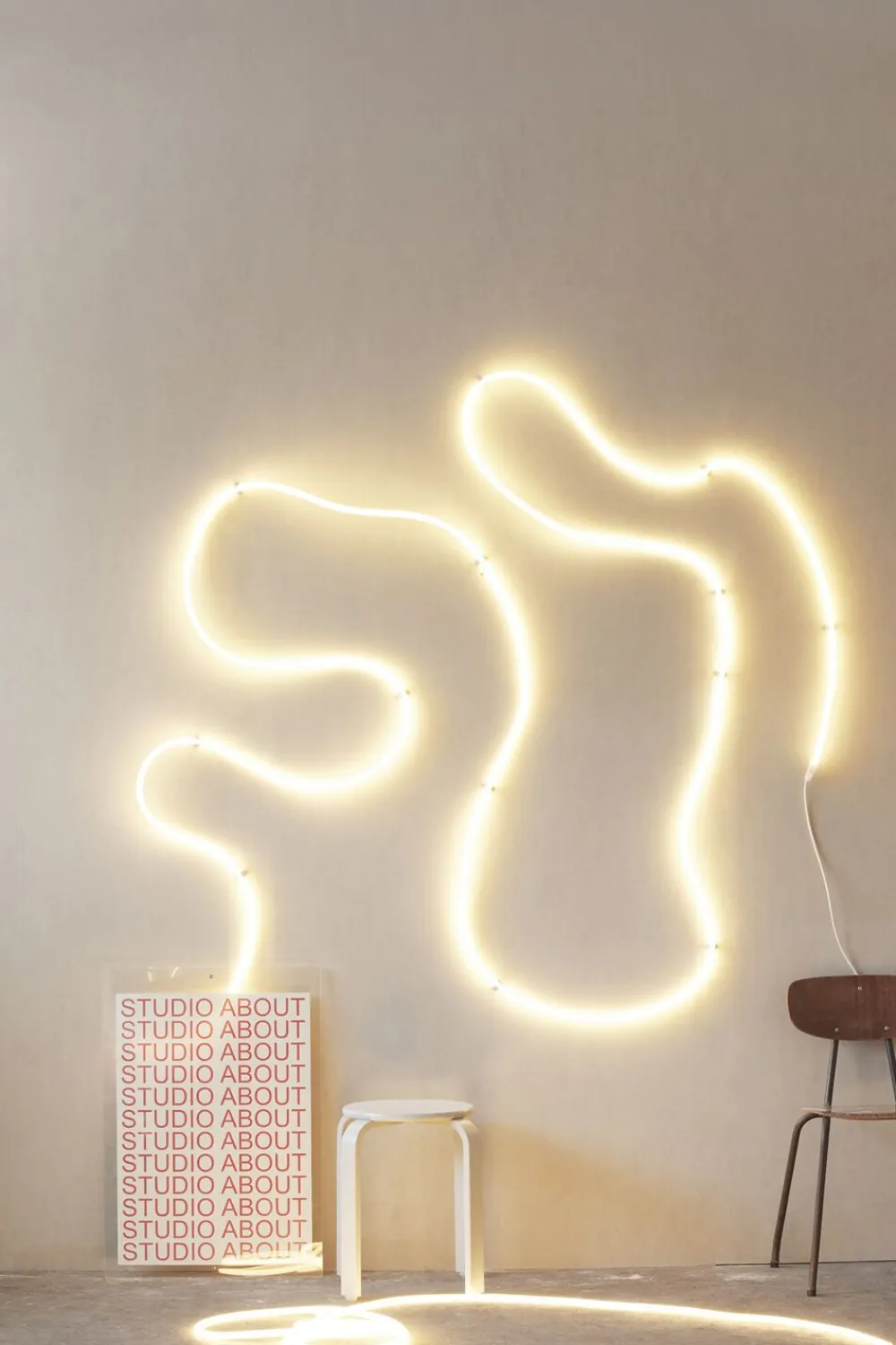 Studio About Flex tube, 9 m, warm white, 900016W Hot