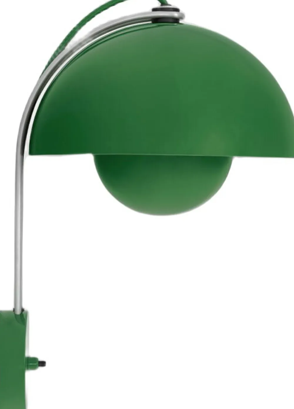 &Tradition Flowerpot Wall Lamp VP8, Signal Green
