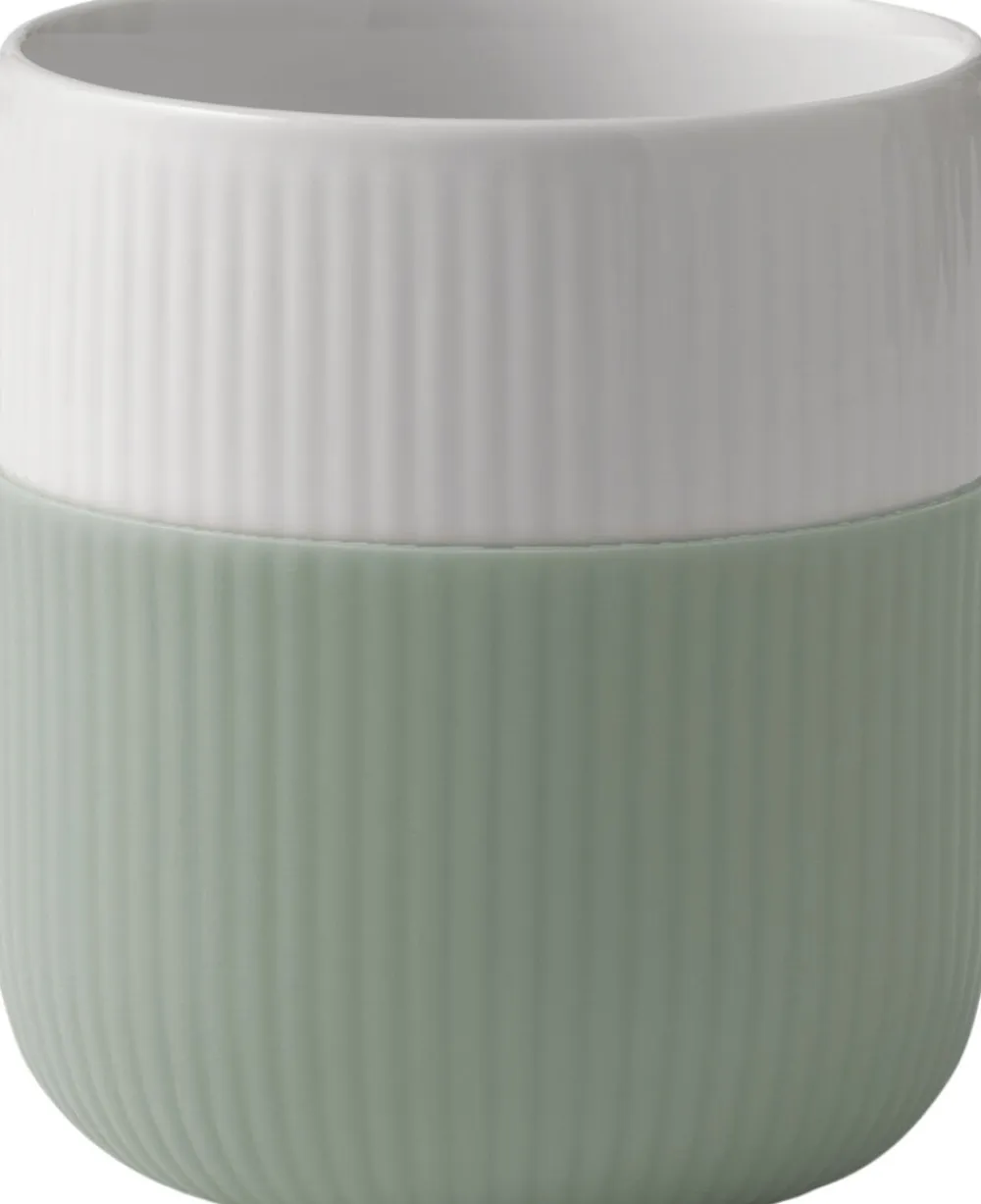 Royal Copenhagen Fluted Contrast Mug 35cl Lichen Online