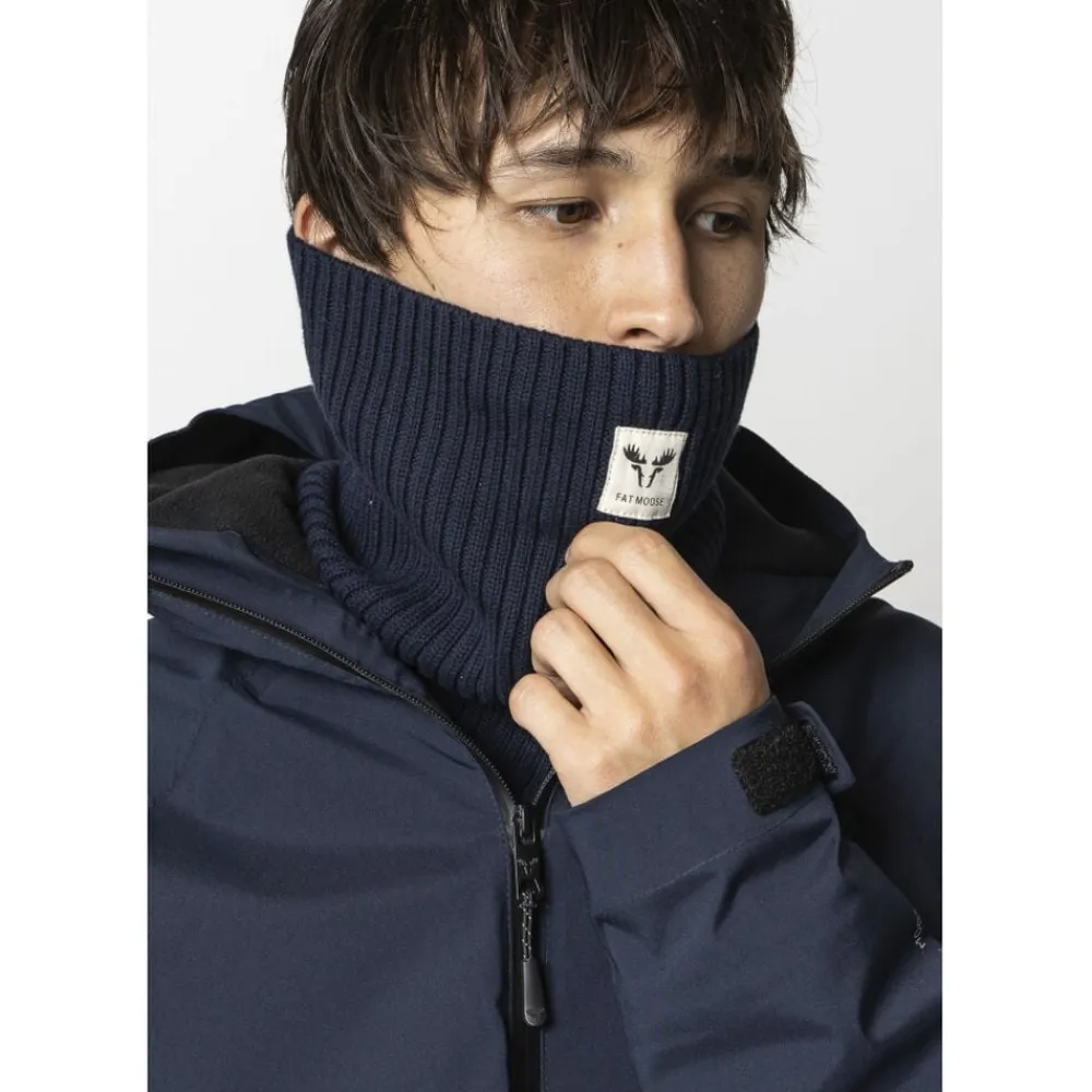 FM Rib Tube Scarf>Fat Moose New