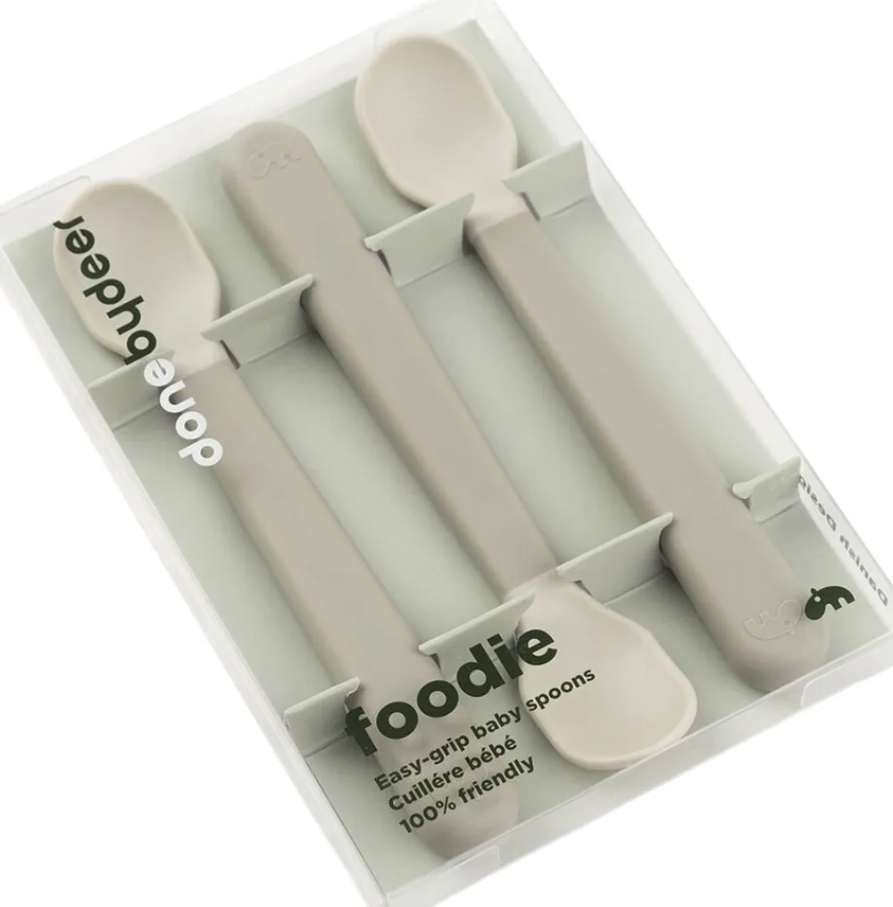Done by Deer Foodie easy-grip babyske 3-pak Sand Online