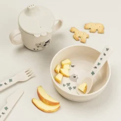 Done by Deer Foodie skål Tiny farm Sand Online