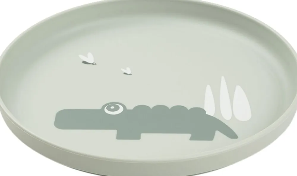 Done by Deer Foodie tallerken Croco Grøn Grøn Online