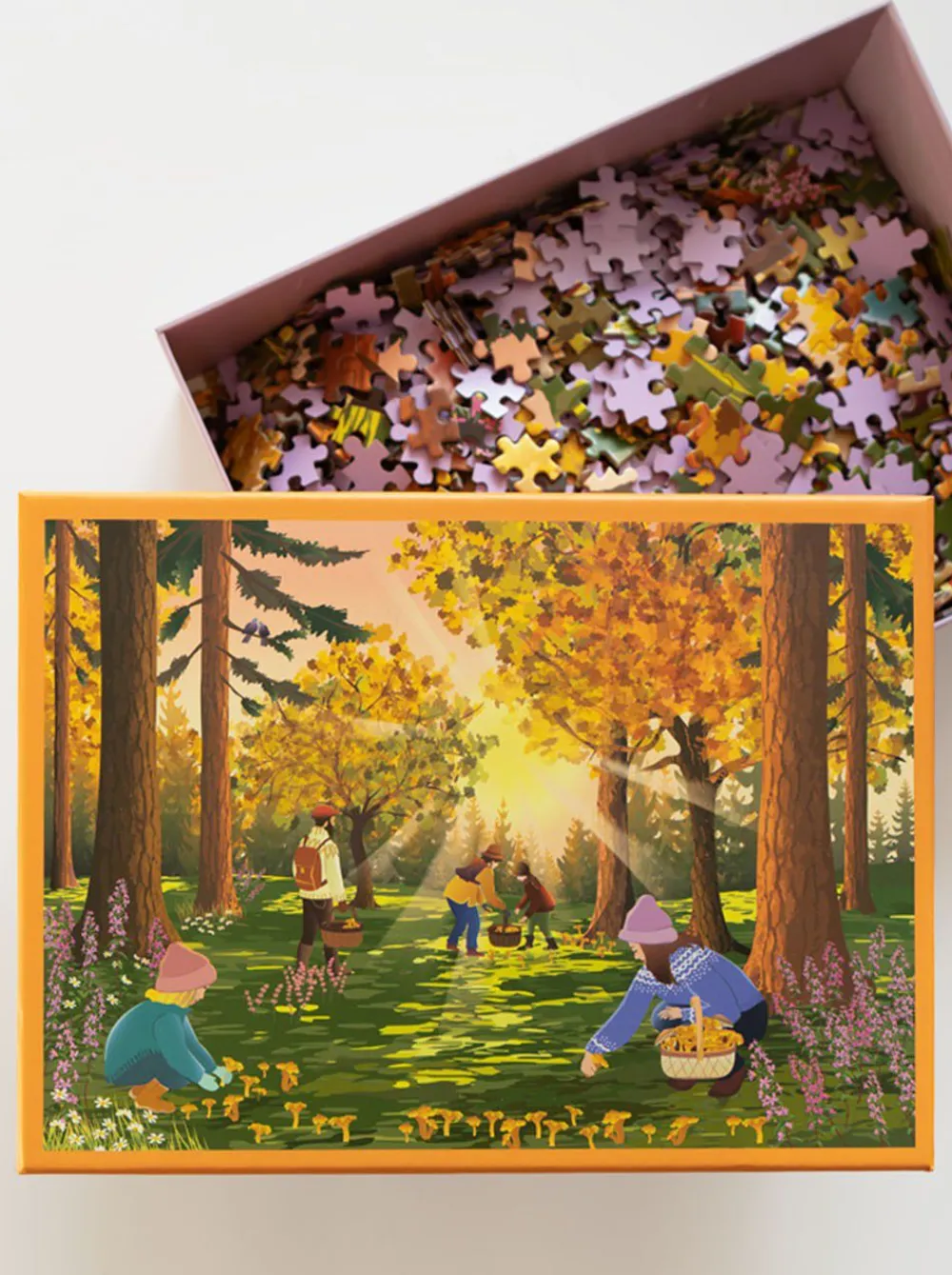 ViSSEVASSE Forest Treasures Puzzle - puslespil med 1000 brikker Online