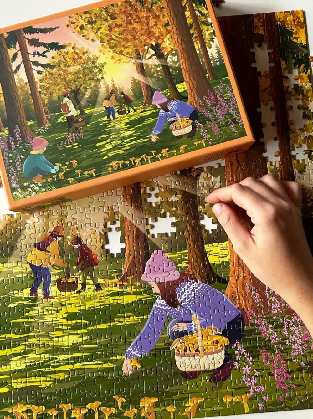 ViSSEVASSE Forest Treasures Puzzle - puslespil med 1000 brikker Online
