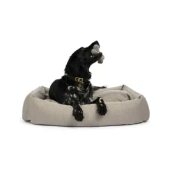 Fossflakes Hundeseng Soft Grey