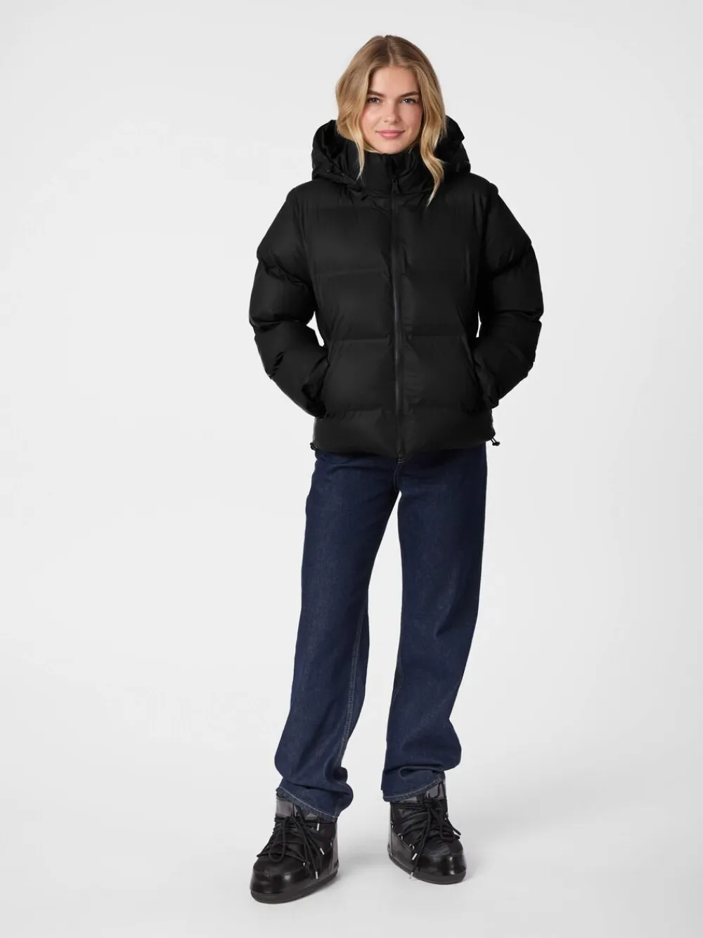 Neo Noir Fox C Water Repellent Puffer Jacket Black Sale