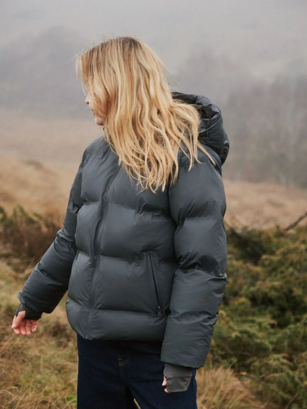 Fox C Water Repellent Puffer Jacket>Neo Noir Hot