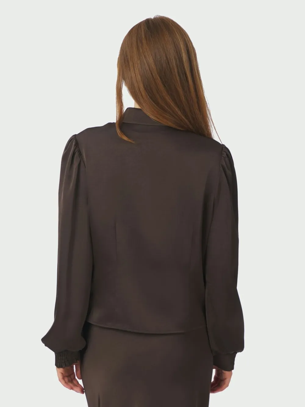 Fransala Heavy Sateen Shirt>Neo Noir Best