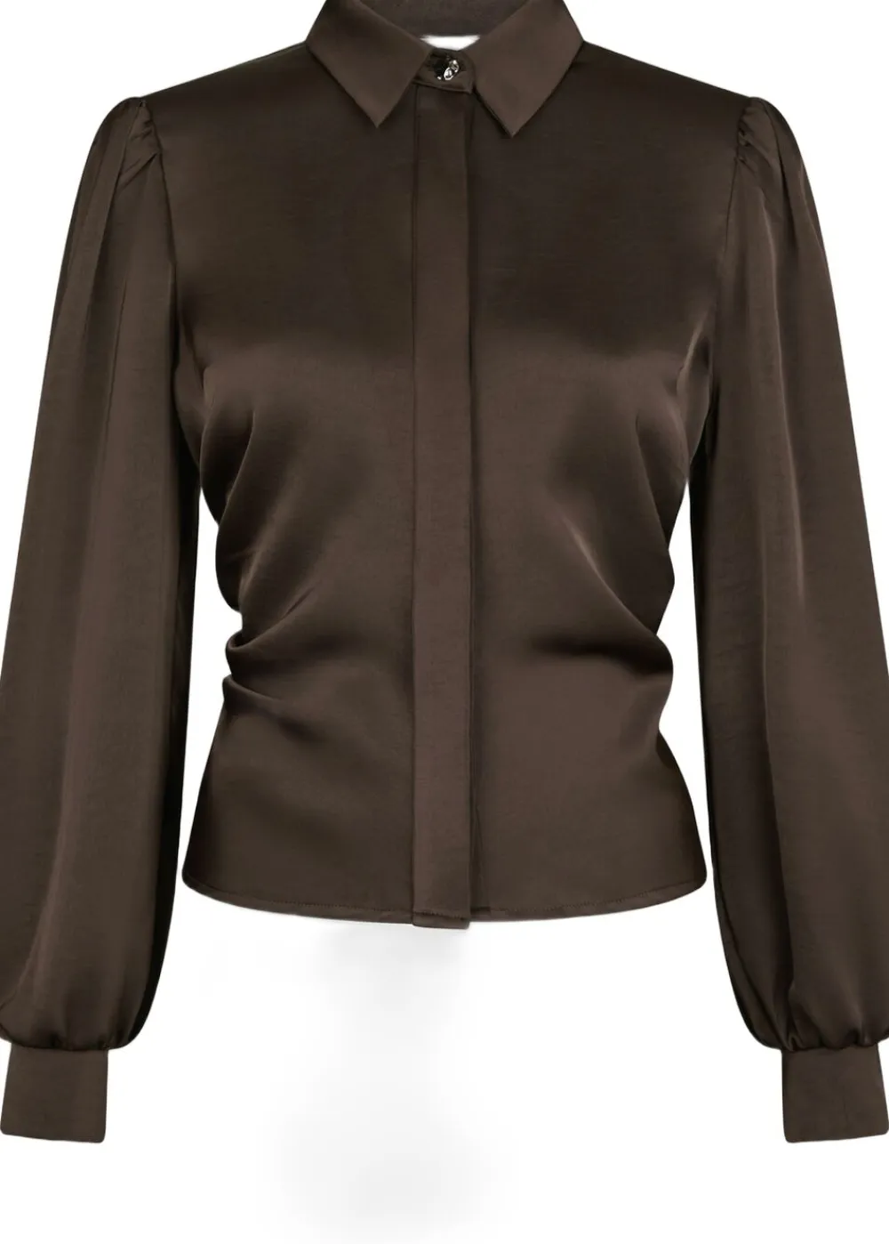 Fransala Heavy Sateen Shirt>Neo Noir Best