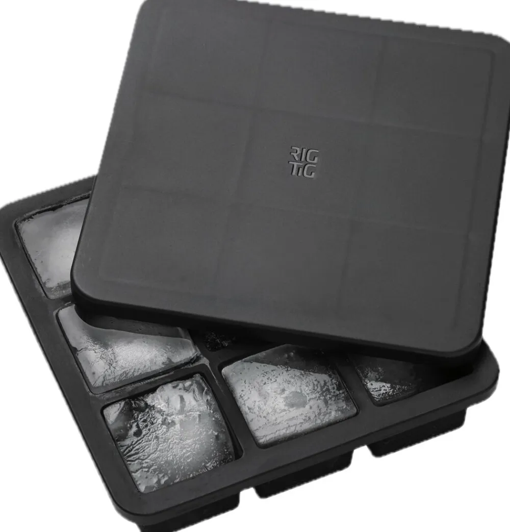 RIG TIG FREEZE-IT isterningbakke med låg H 5 cm black