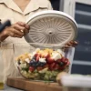 Zwilling Fresh & Save BOWLS Vakuumskål L / 26 cm, Glas, Gennemsigtig