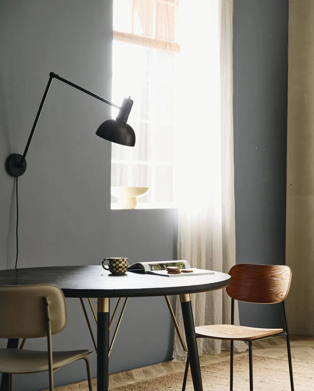 Nordal FREYA wall lamp - black Hot