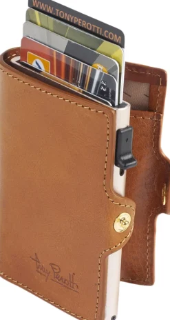 Tony Perotti Furbo cardholder w/ banknote pocket