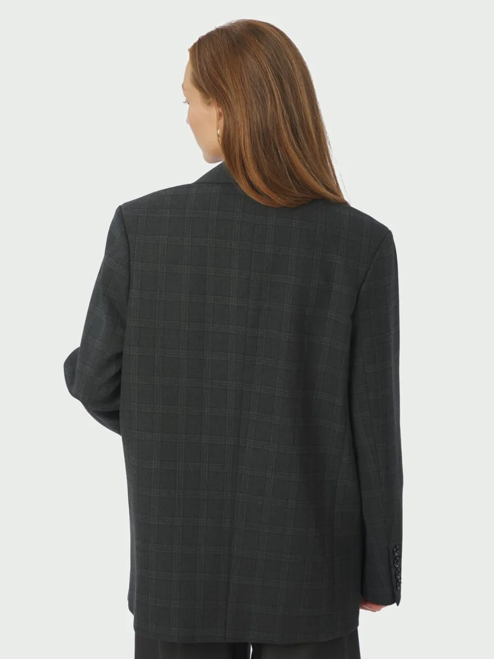 Neo Noir Gaby Check Blazer Antracit Hot