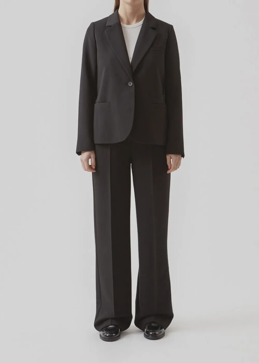 Modström GaleMD straight blazer Sort Hot