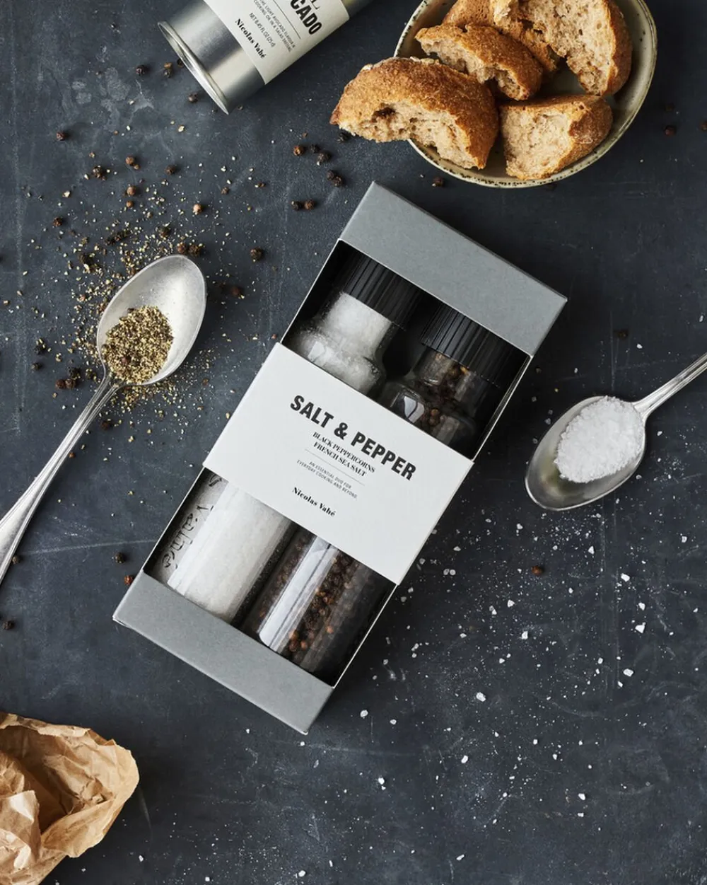 Nicolas Vahé Gaveæske, Salt & Pepper