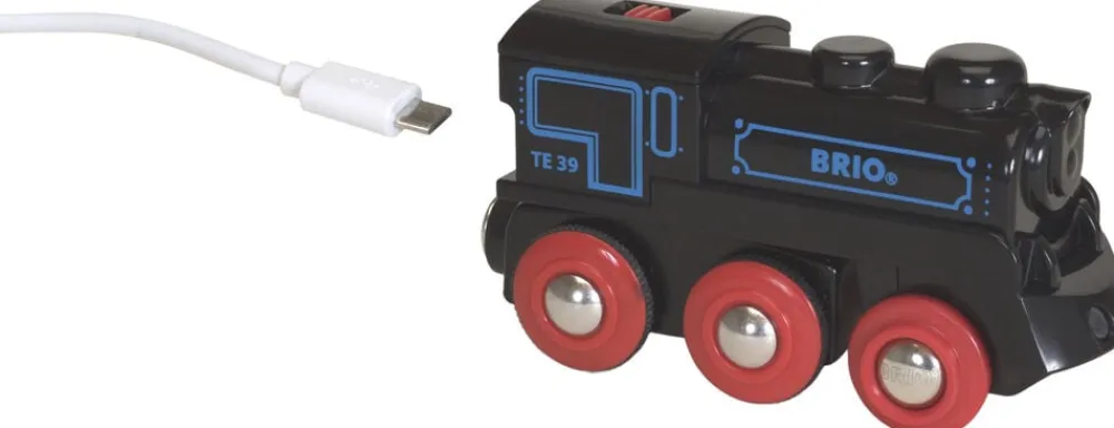 Genopladeligt lokomotiv usb>Brio Best