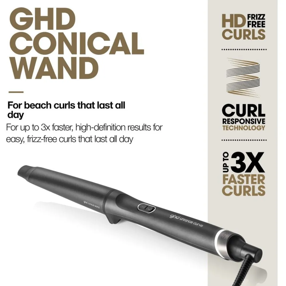 Chronos Curve Conical Wand>ghd