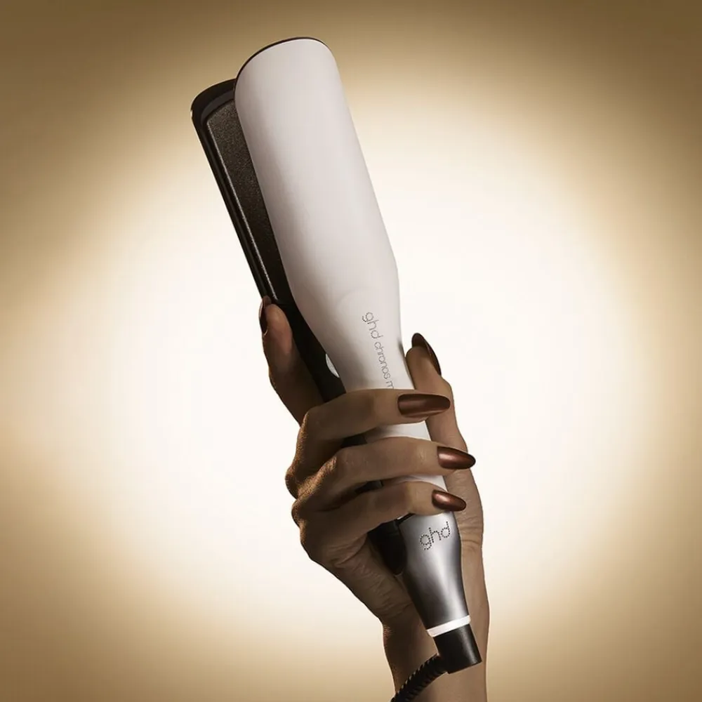 Chronos Max - Wide Plate Hair Straightener White>ghd New