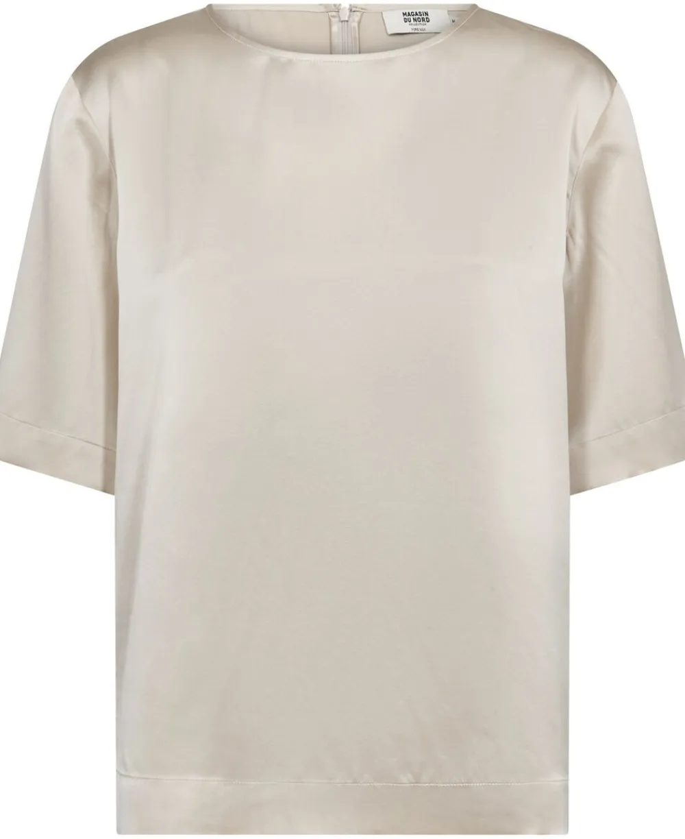 Gia 2 Kortærmede bluse - 100% silke>Magasin du Nord Collection New