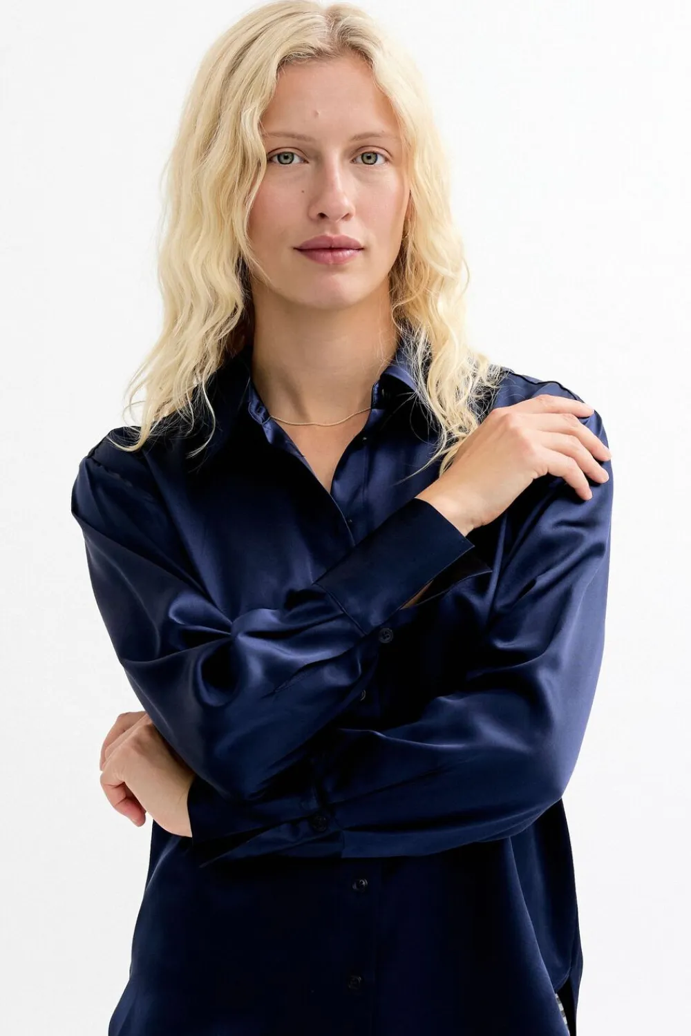 Dame Magasin du Nord Collection Gia 1 Skjorte - 100% Silke