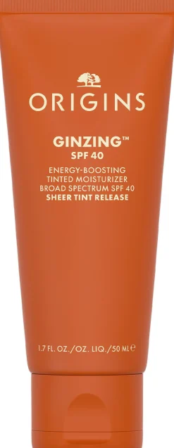 Origins GinZing SPF 40 Energy-Boosting Tinted Moisturizing Face Cream