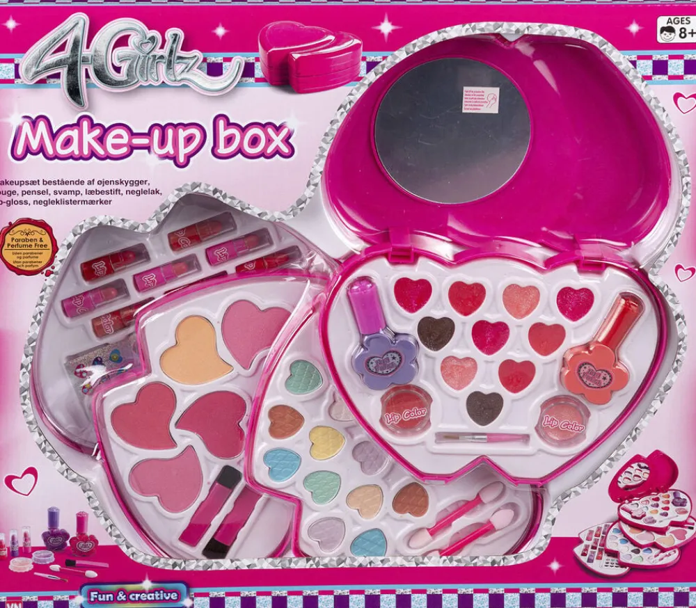 Børn 4-GIRLZ MEGA MAKEUP 4 LAG