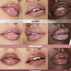 Glossiest Gloss Trio - Makeupsæt til læberne>Huda Beauty Hot