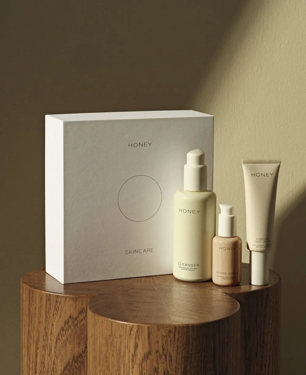Glow Trio gaveæske>HONEY Clearance