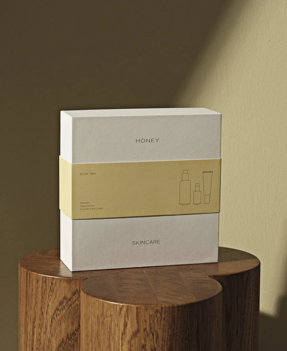 Glow Trio gaveæske>HONEY Clearance