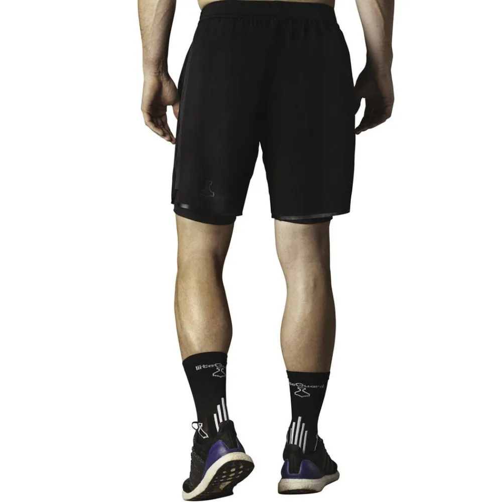 Liiteguard Glu-Tech 2-i-1 løbeshorts