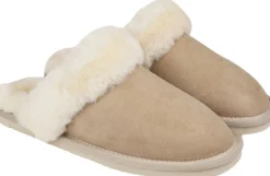 Lovelies GOSSA - SHEARLING SLIPPERS Safari Sale