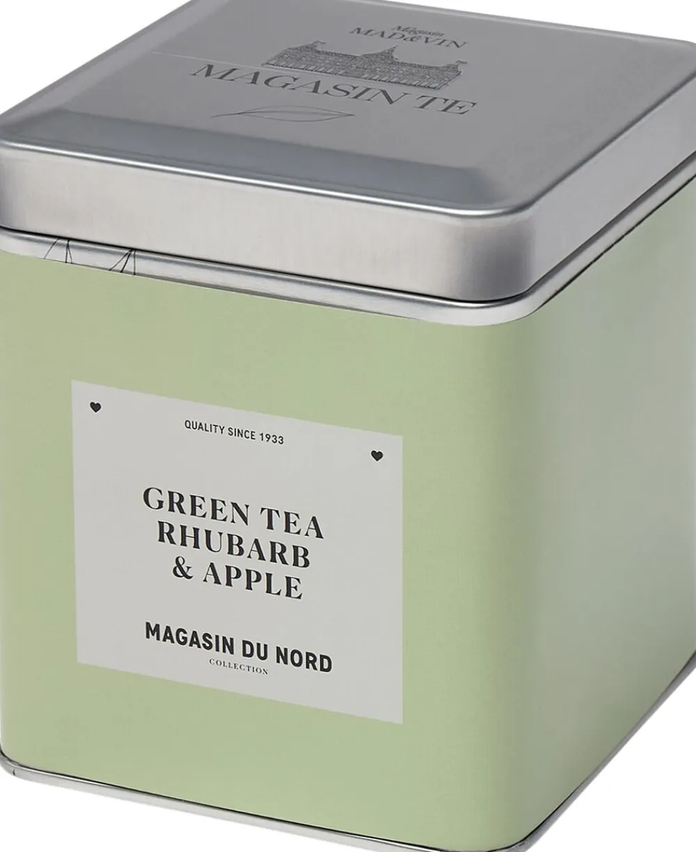 Magasin Mad&Vin Grøn te med rabarber og æble 100g