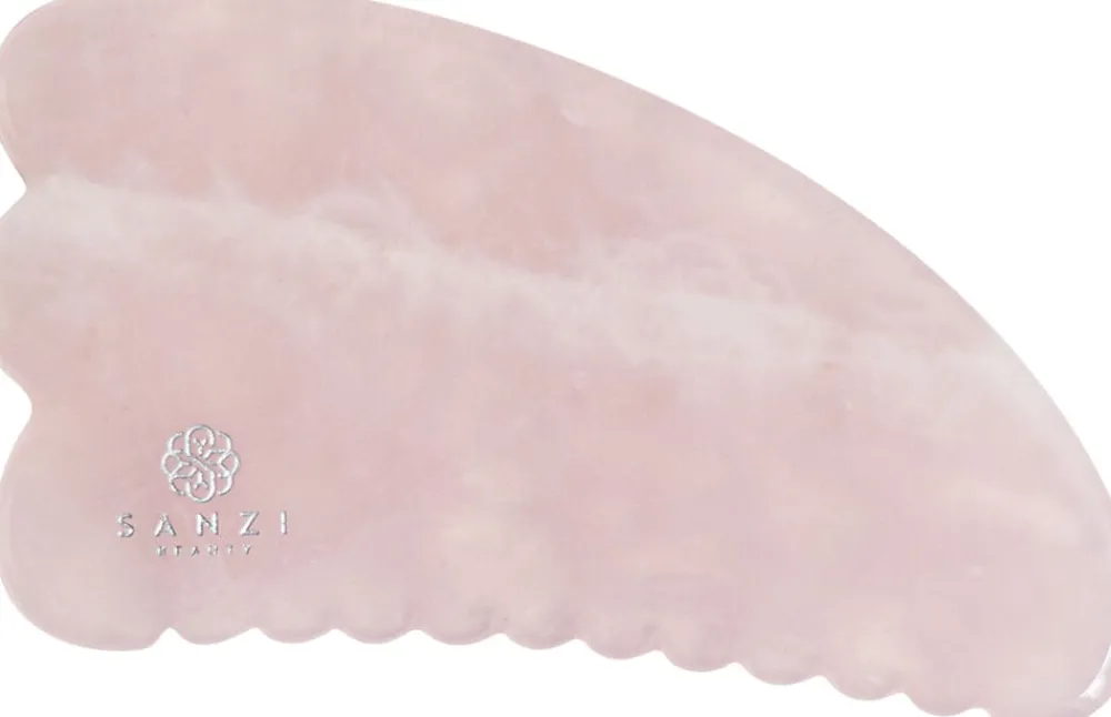 Sanzi Beauty Gua Sha Sculpt Rosa Quarts Outlet